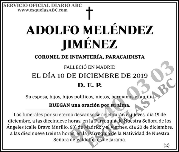 Adolfo Meléndez Jiménez
