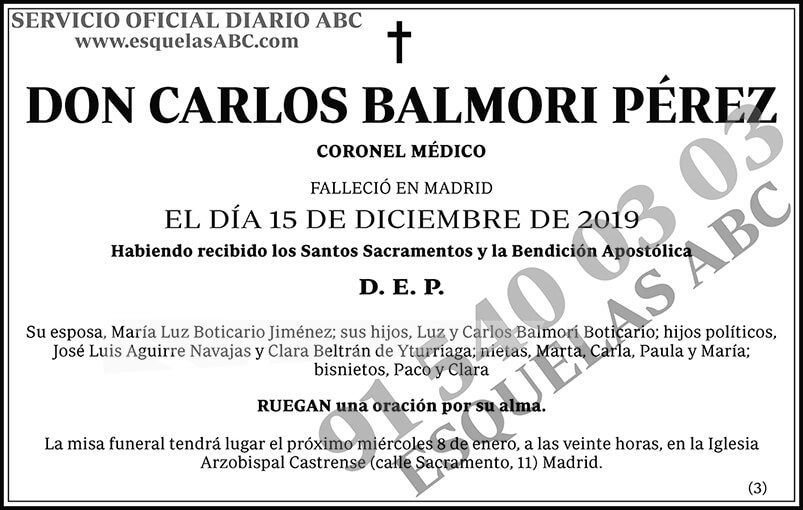 Carlos Balmori Pérez