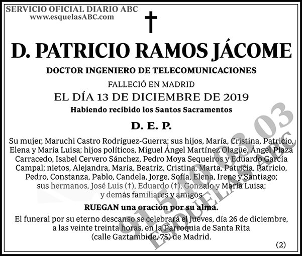 Patricio Ramos Jácome