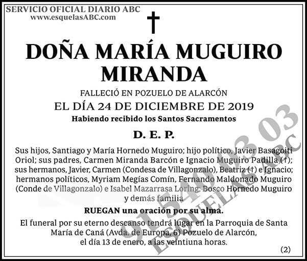 María Muguiro Miranda