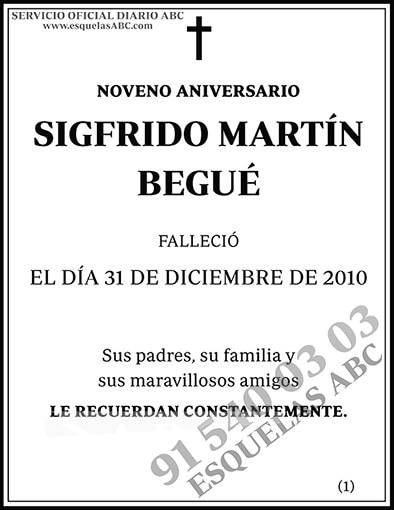 Sigfrido Martín Begué