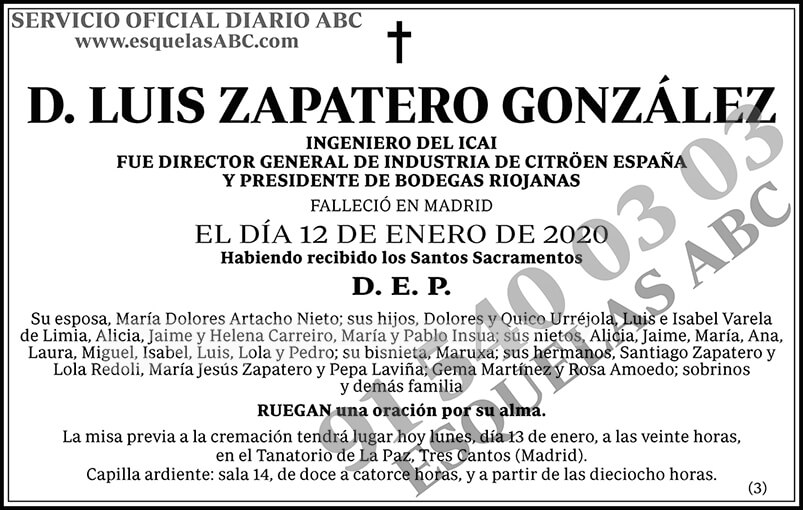 Luis Zapatero González
