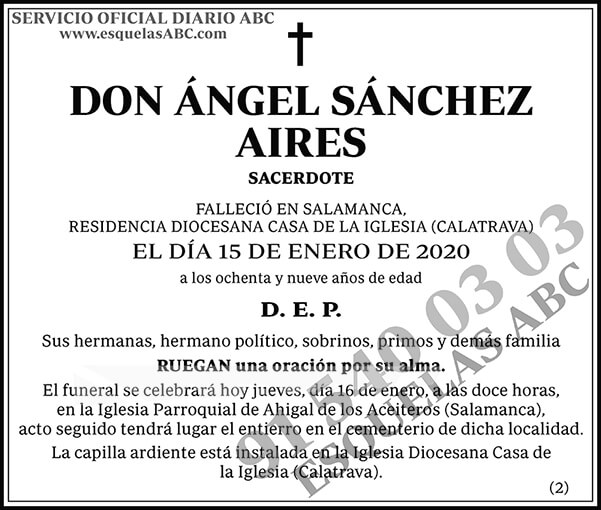 Ángel Sánchez Aires