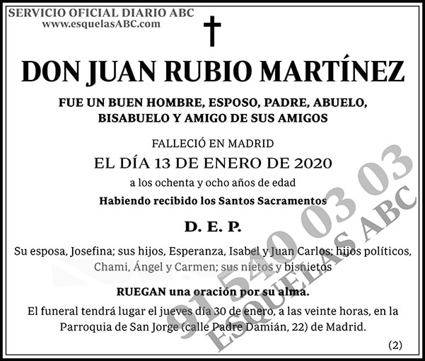 Juan Rubio Martínez