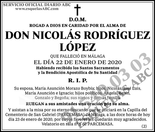 Nicolás Rodríguez López