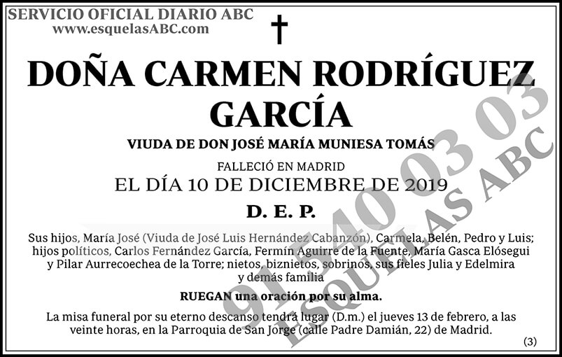 Carmen Rodríguez García
