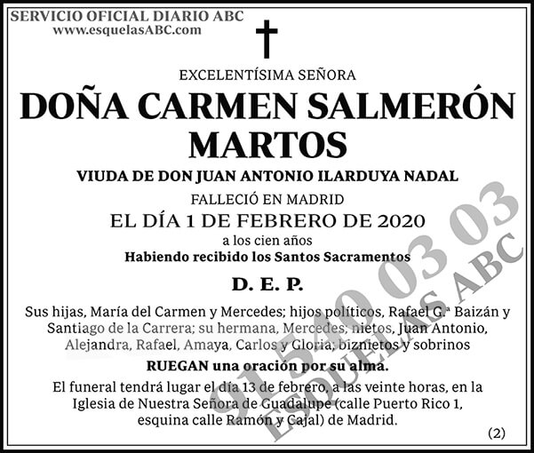 Carmen Salmerón Martos