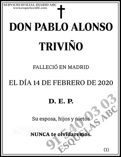 Pablo Alonso Triviño