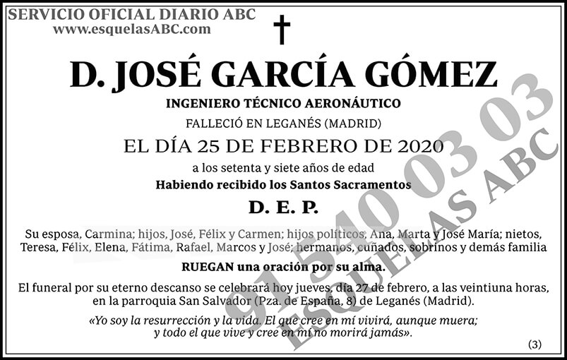 José García Gómez
